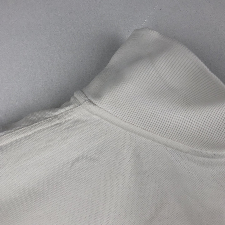 90s-00'S Nike Short-Sleeve Polo Shirt, Men's Size L (Equivalent), Vintage cotton white type Vintage Second Hand