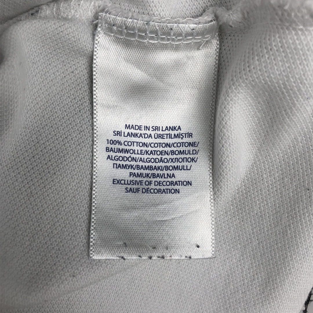 Ralph Lauren POLO RALPH LAUREN CUSTOM FIT Big Pony Short Sleeve Polo Shirt, Men's Size Medium cotton white type Vintage Second Hand