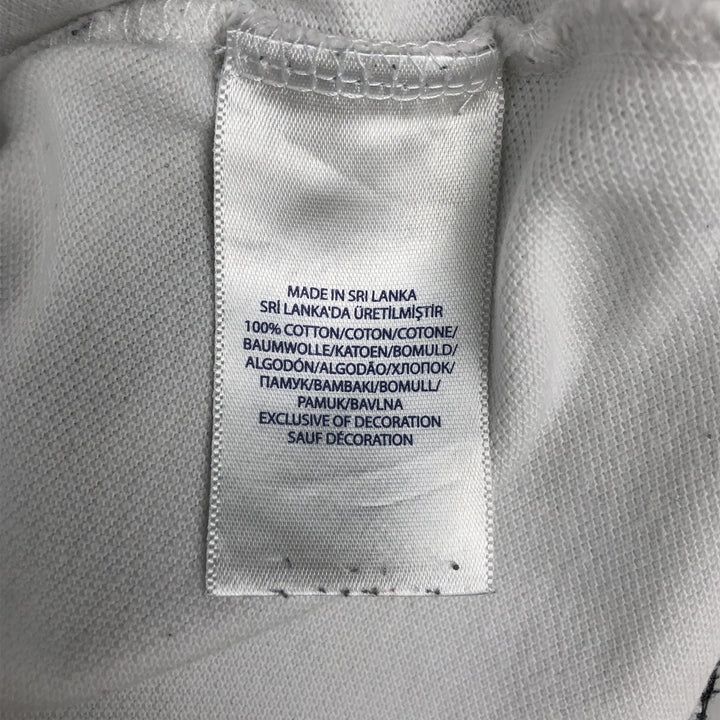 Ralph Lauren POLO RALPH LAUREN CUSTOM FIT Big Pony Short Sleeve Polo Shirt, Men's Size Medium cotton white type Vintage Second Hand
