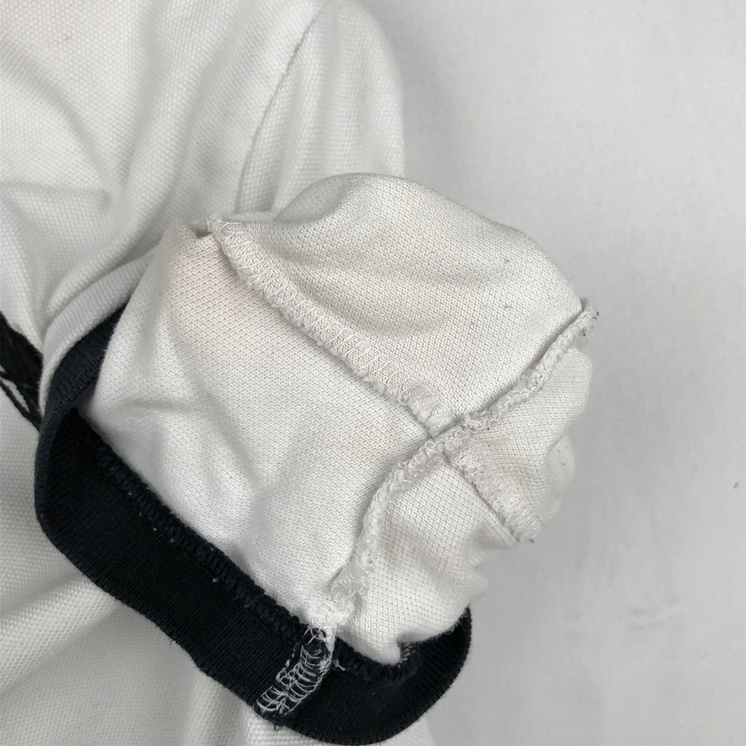 Ralph Lauren POLO RALPH LAUREN CUSTOM FIT Big Pony Short Sleeve Polo Shirt, Men's Size Medium cotton white type Vintage Second Hand