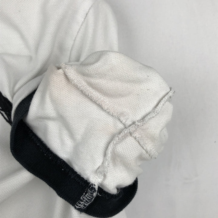 Ralph Lauren POLO RALPH LAUREN CUSTOM FIT Big Pony Short Sleeve Polo Shirt, Men's Size Medium cotton white type Vintage Second Hand