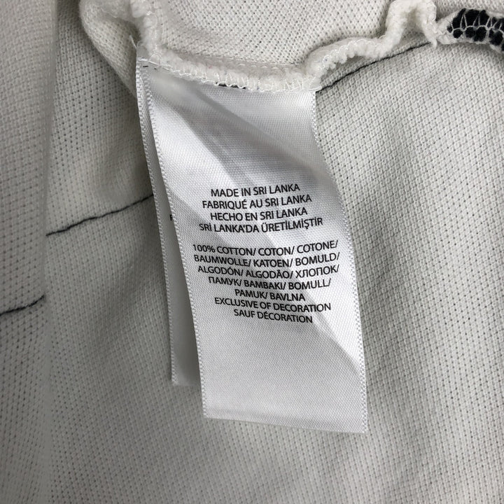 Ralph Lauren POLO RALPH LAUREN CLASSIC FIT short sleeve polo shirt men's XL equivalent cotton white type Vintage Second Hand