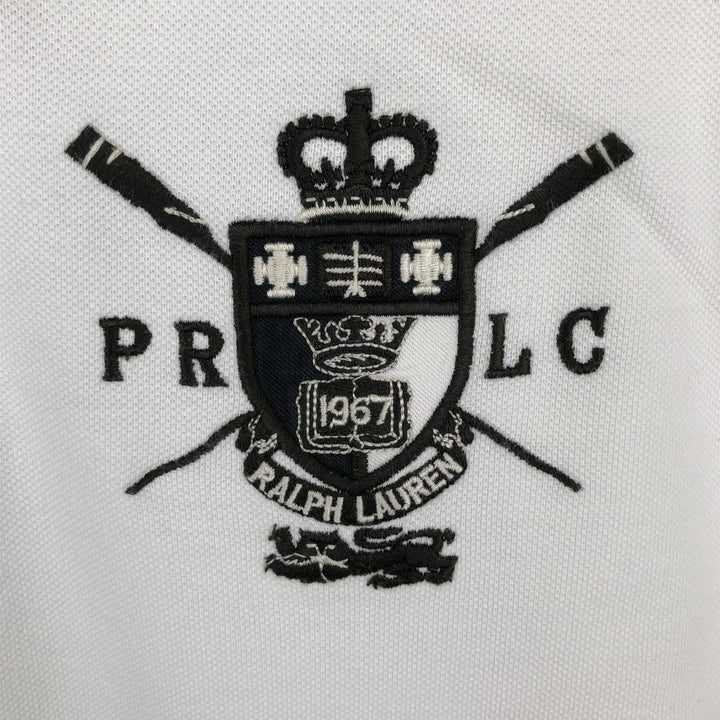 Ralph Lauren POLO RALPH LAUREN CLASSIC FIT short sleeve polo shirt men's XL equivalent cotton white type Vintage Second Hand