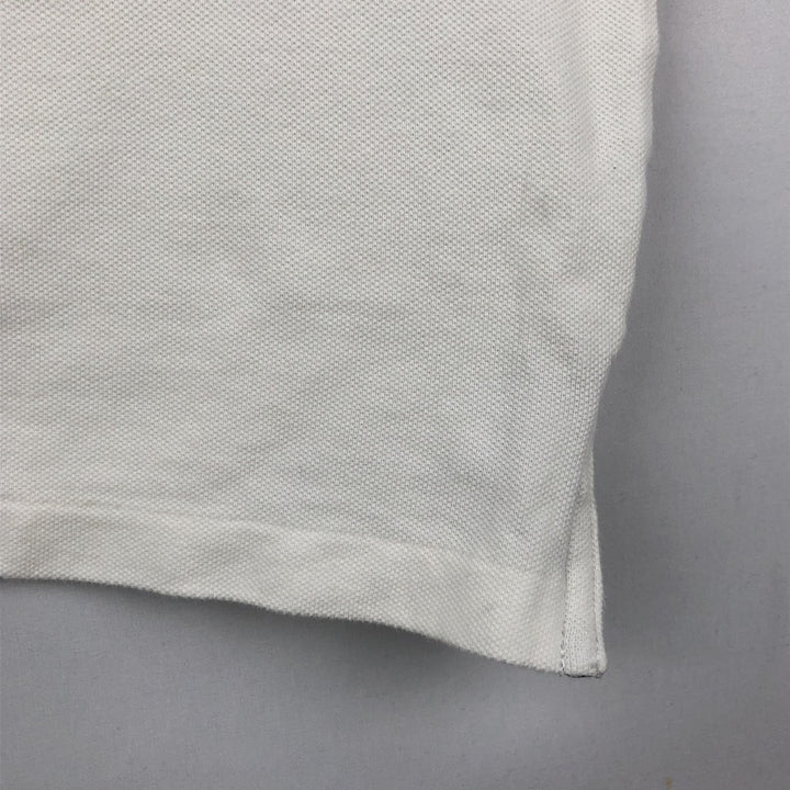 Ralph Lauren POLO RALPH LAUREN CLASSIC FIT short sleeve polo shirt men's XL equivalent cotton white type Vintage Second Hand