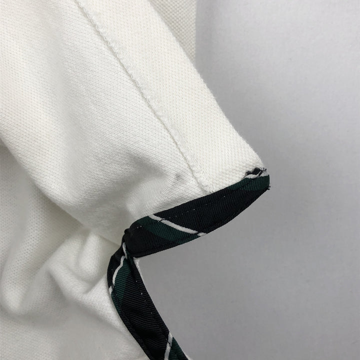 Ralph Lauren POLO RALPH LAUREN CLASSIC FIT short sleeve polo shirt men's XL equivalent cotton white type Vintage Second Hand