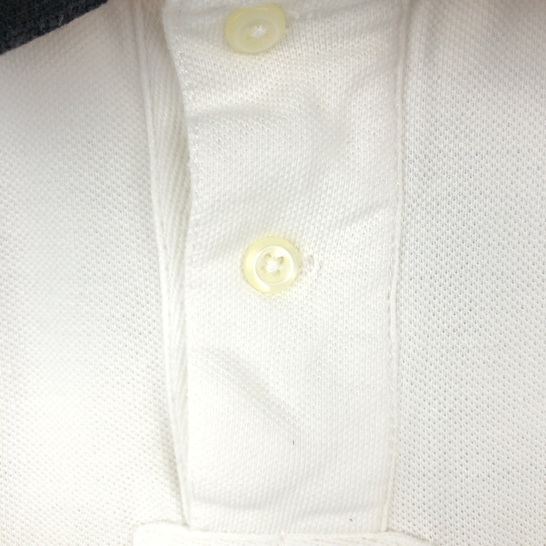 Ralph Lauren POLO by Ralph Lauren CUSTOM FIT Big Pony Short Sleeve Polo Shirt Men's XL cotton white type Vintage Second Hand