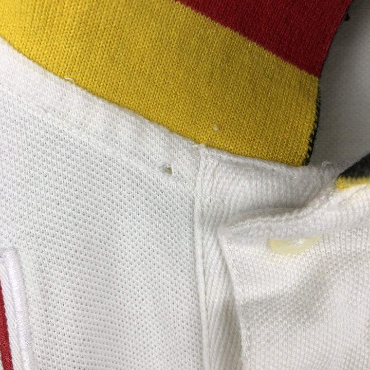 Ralph Lauren POLO by Ralph Lauren CUSTOM FIT Big Pony Short Sleeve Polo Shirt Men's XL cotton white type Vintage Second Hand