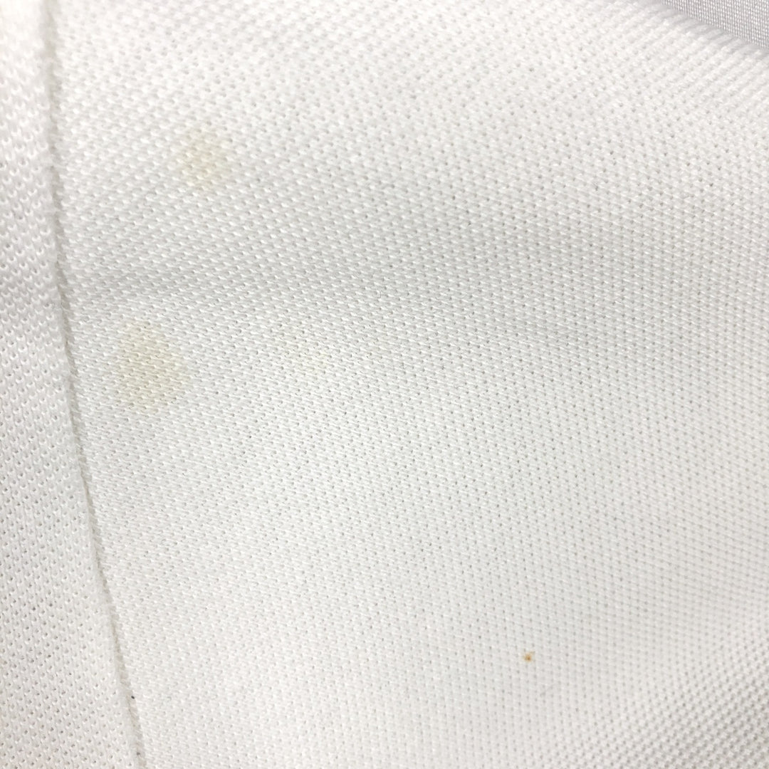 Ralph Lauren POLO by Ralph Lauren CUSTOM FIT Big Pony Short Sleeve Polo Shirt Men's L size cotton white type Vintage Second Hand
