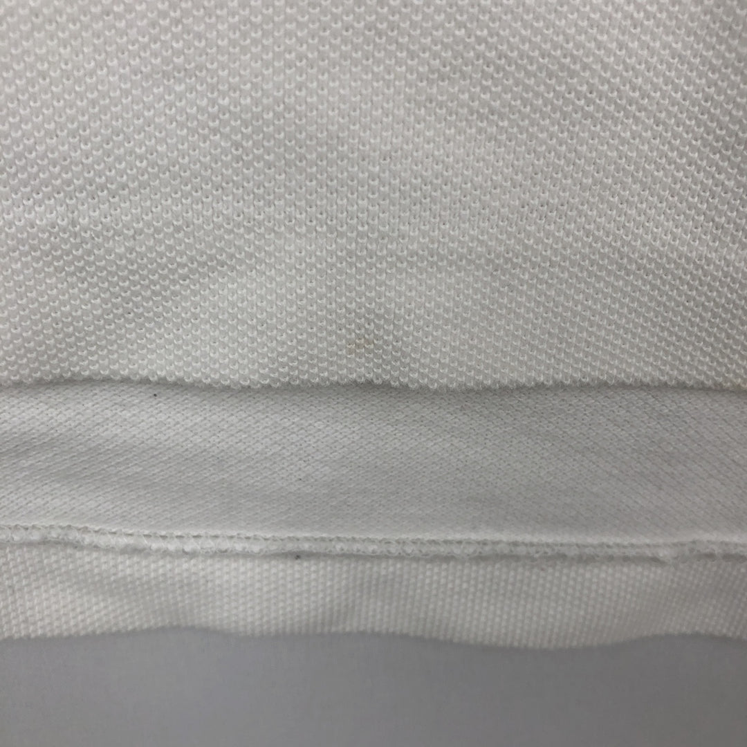 Ralph Lauren POLO by Ralph Lauren CUSTOM FIT Big Pony Short Sleeve Polo Shirt Men's L size cotton white type Vintage Second Hand