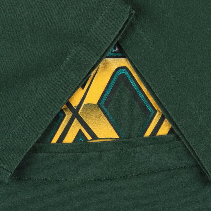 90'S PRO PLAYER NFL Green Bay Packers SUPER BOWL XXXI Sports Print T-Shirt, Made in USA, Men's XL equivalent. cotton Green type dark green Vintage Second Hand