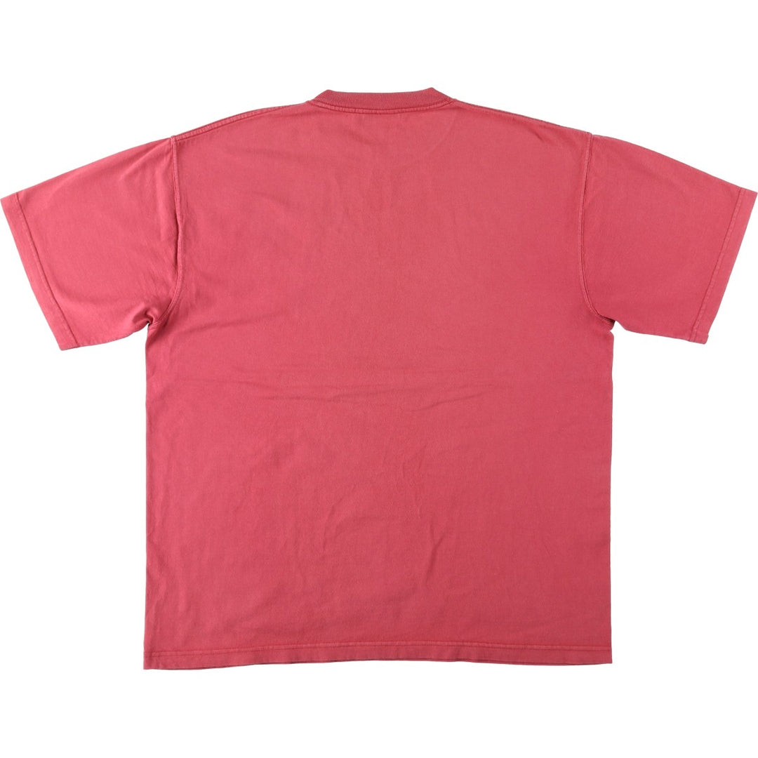 90s-00'S Majestic MLB Los Angeles Angels logo print T-shirt, men's size L (approx.) cotton red type Vintage Second Hand
