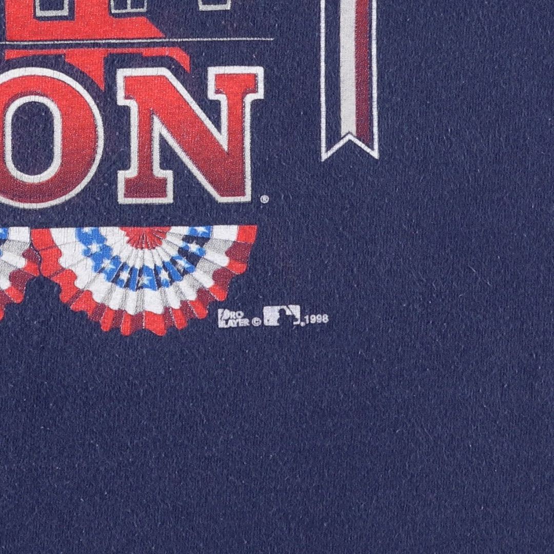 90'S PRO PLAYER ALL STAR GAME '99 Sports Print T-Shirt, Men's XXL equivalent, Vintage cotton navy blue type Vintage Second Hand