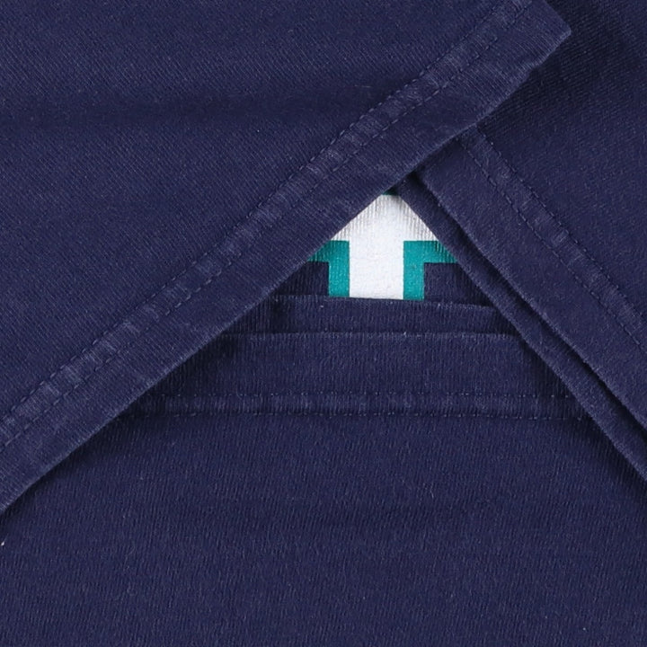 90'S Delta MLB Seattle Mariners Sports Print T-Shirt, Men's Size L (approx.), Vintage cotton navy blue type Vintage Second Hand