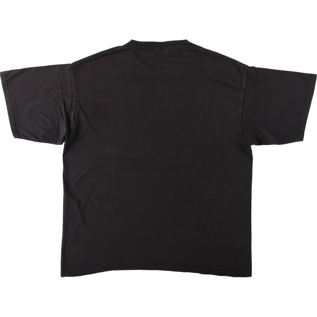 90s-00'S Lee SPORT NBA CHICAGOBULLS Logo Print T-Shirt, Men's XL (approx.) cotton black type Vintage Second Hand