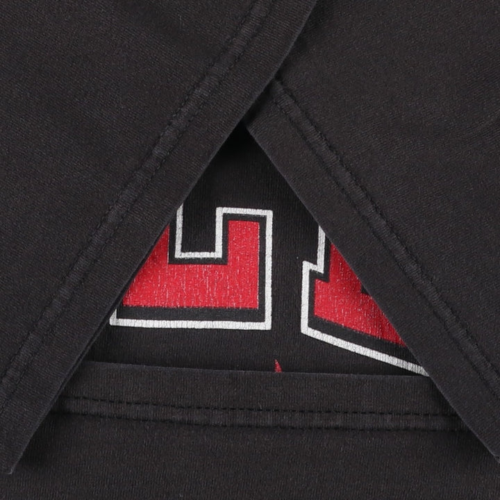 90s-00'S Lee SPORT NBA CHICAGOBULLS Logo Print T-Shirt, Men's XL (approx.) cotton black type Vintage Second Hand