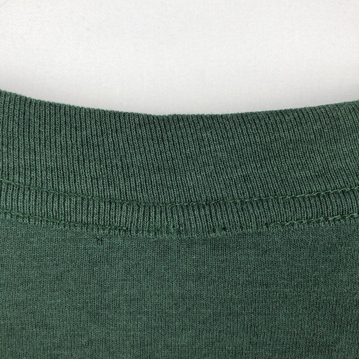 ~90'S Pelican Pattern Animal T-Shirt, Men's XL equivalent, Vintage unclear dark green Vintage Second Hand