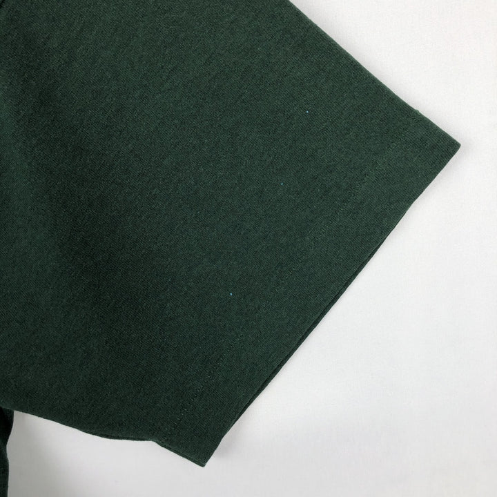 ~90'S Pelican Pattern Animal T-Shirt, Men's XL equivalent, Vintage unclear dark green Vintage Second Hand