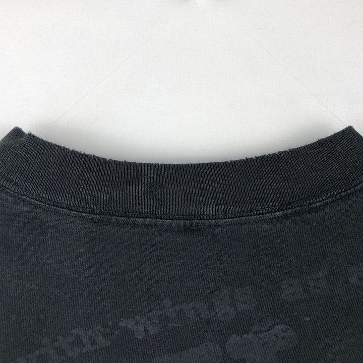 90'S All Sport Eagle Pattern All-Over Print Animal T-Shirt, Made in USA, Men's XL (approx.) Vintage cotton black type Vintage Second Hand
