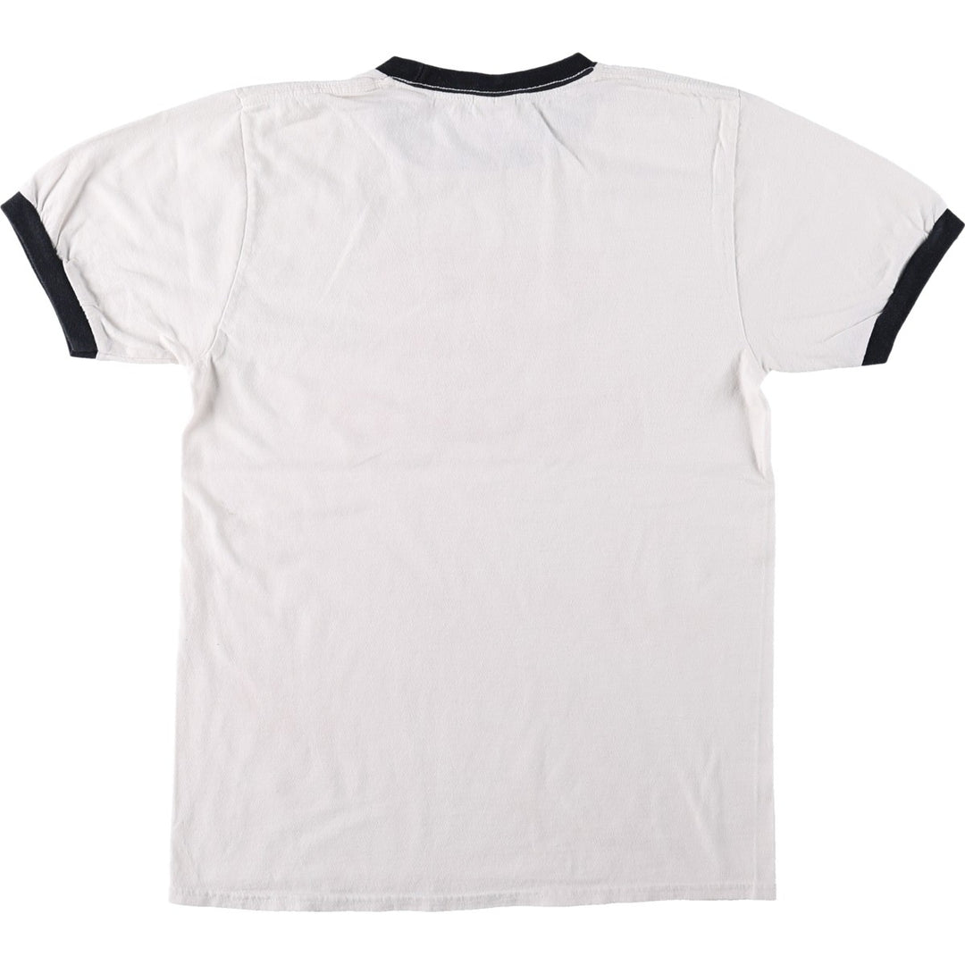 PORT&COMPANY Napoleon Dynamite Movie Ringer T-Shirt (Men's Size S) cotton white type Vintage Second Hand