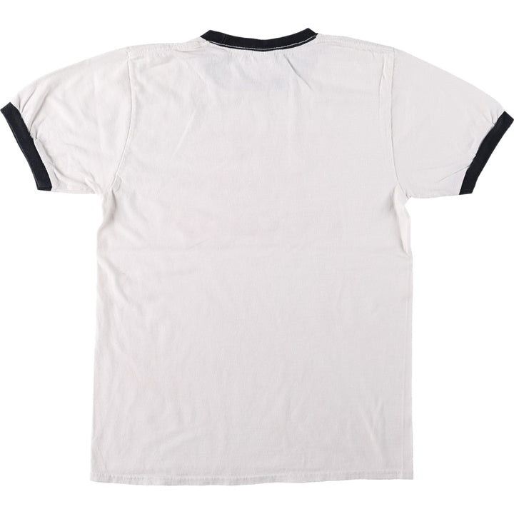 PORT&COMPANY Napoleon Dynamite Movie Ringer T-Shirt (Men's Size S) cotton white type Vintage Second Hand