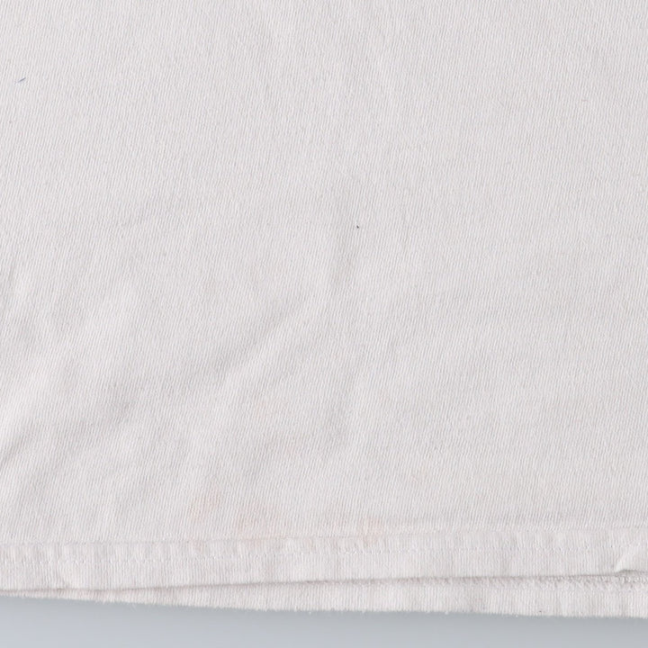 PORT&COMPANY Napoleon Dynamite Movie Ringer T-Shirt (Men's Size S) cotton white type Vintage Second Hand