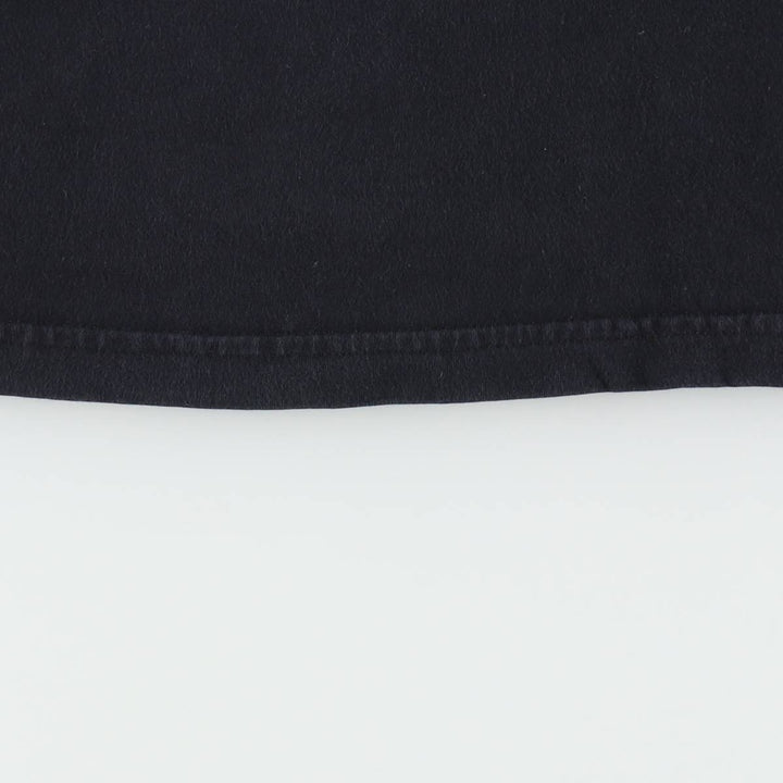 Gildan Message Ringer T-Shirt, Men's Size XL (approx.) cotton black type Vintage Second Hand