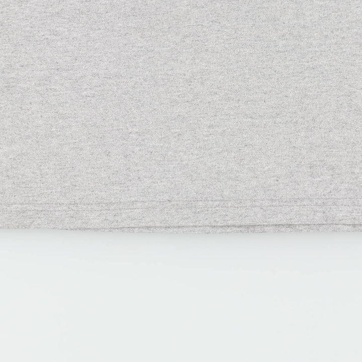 Fruit of the Loom Ringer T-shirt, Men's Size L (approx.) cotton gray type Vintage Second Hand