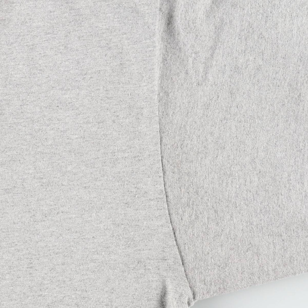 Fruit of the Loom Ringer T-shirt, Men's Size L (approx.) cotton gray type Vintage Second Hand