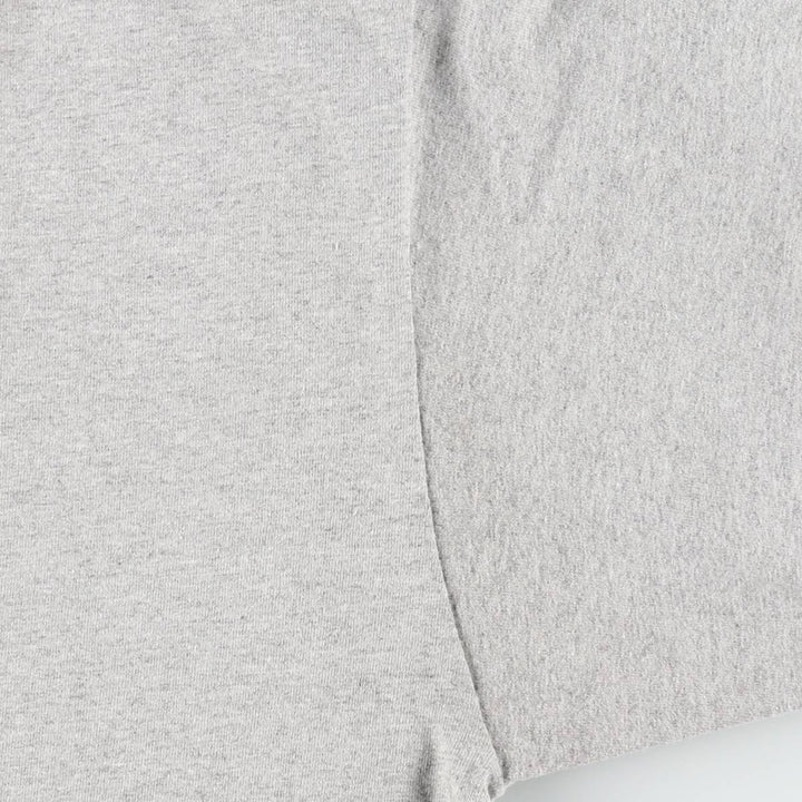 Fruit of the Loom Ringer T-shirt, Men's Size L (approx.) cotton gray type Vintage Second Hand