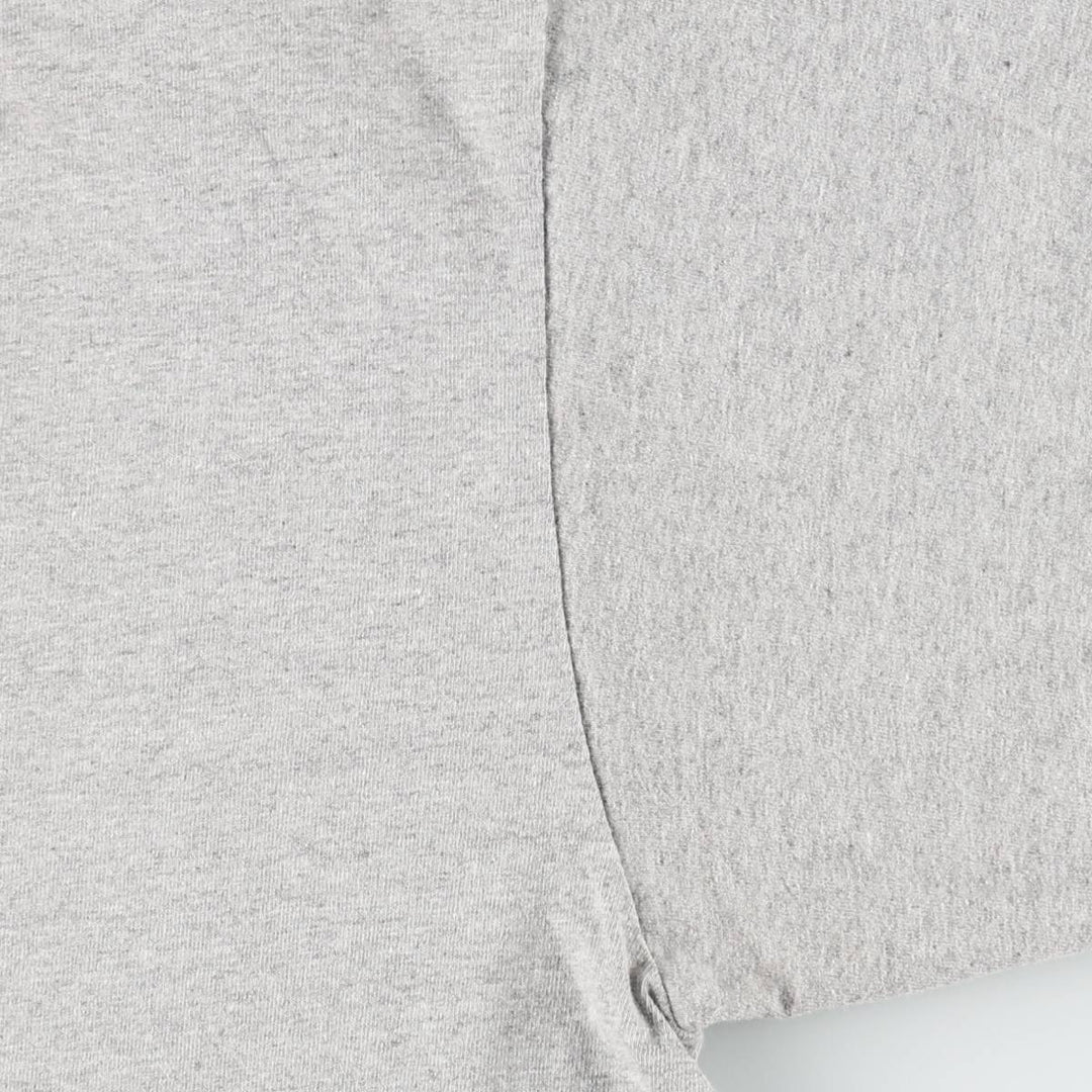 Fruit of the Loom Ringer T-shirt, Men's Size L (approx.) cotton gray type Vintage Second Hand