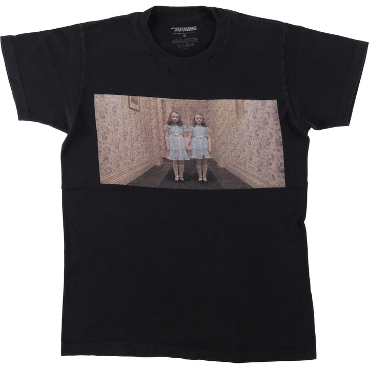 THE SHINiNG Movie T-shirt (Men's size S) cotton black type Vintage Second Hand