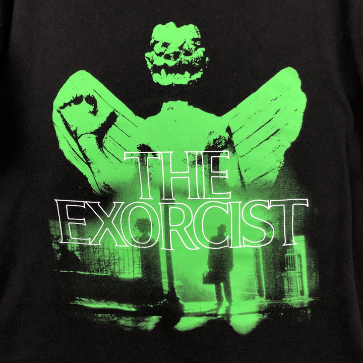 THE EXORCIST Movie T-shirt for men, size L cotton black type Vintage Second Hand