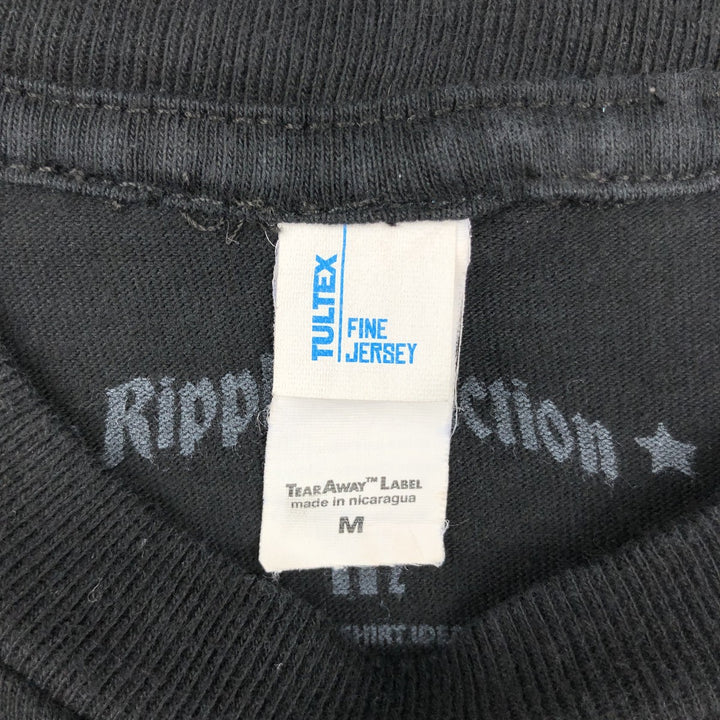 TULTEX ET Movie T-shirt, Men's Size M (approx.) cotton black type Vintage Second Hand