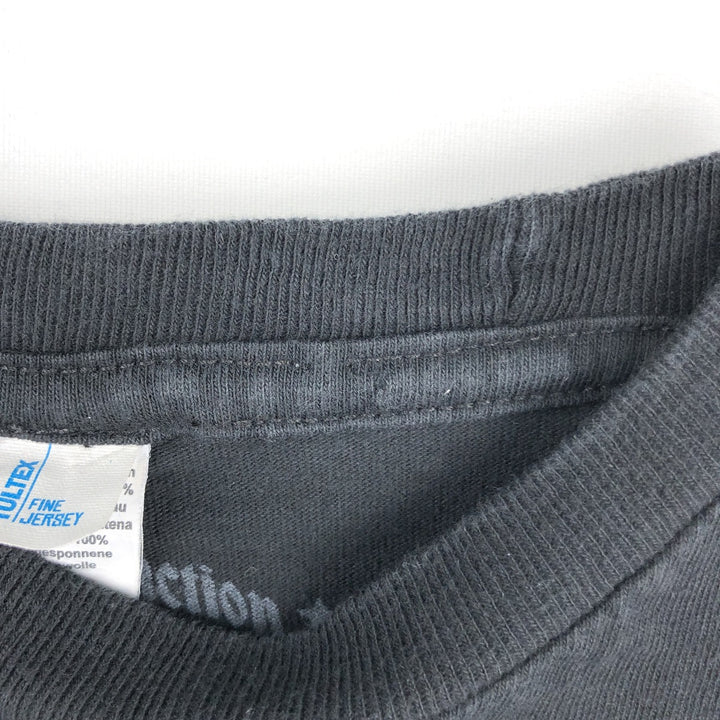 TULTEX ET Movie T-shirt, Men's Size M (approx.) cotton black type Vintage Second Hand