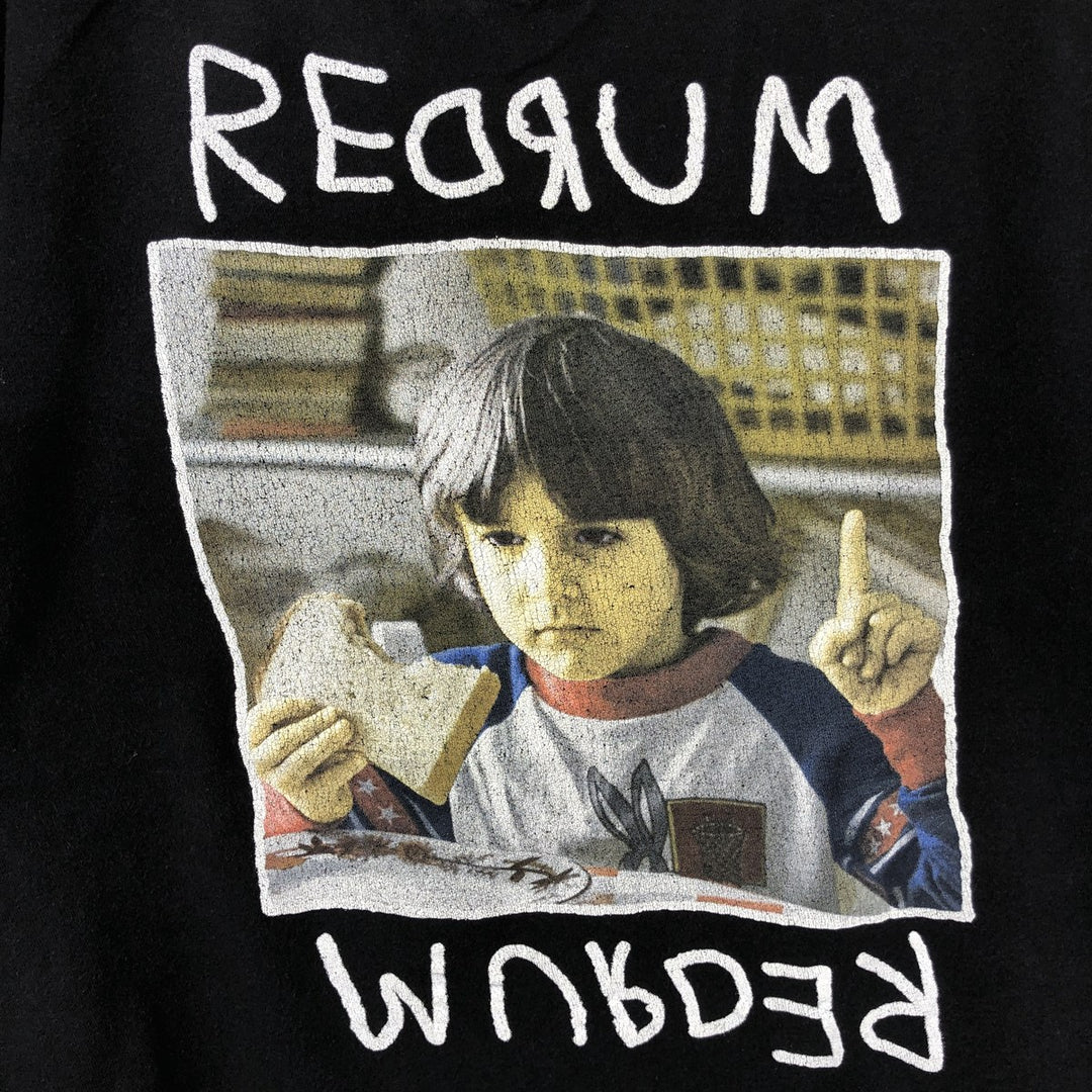 THE SHINiNG (The Shining) Movie T-shirt, Men's Size M (approx.) cotton black type Vintage Second Hand