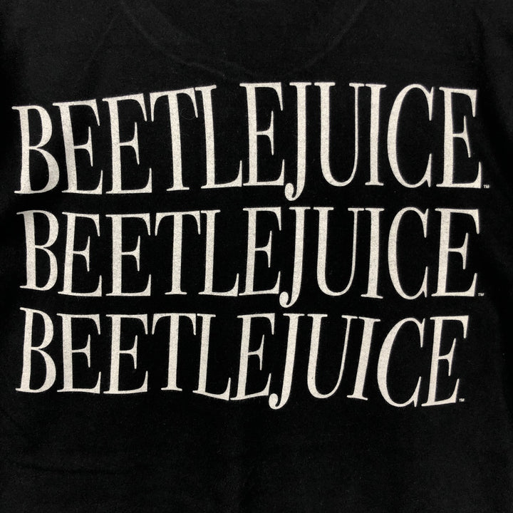 BEETLEJUICE movie T-shirt (Men's size L) cotton black type Vintage Second Hand