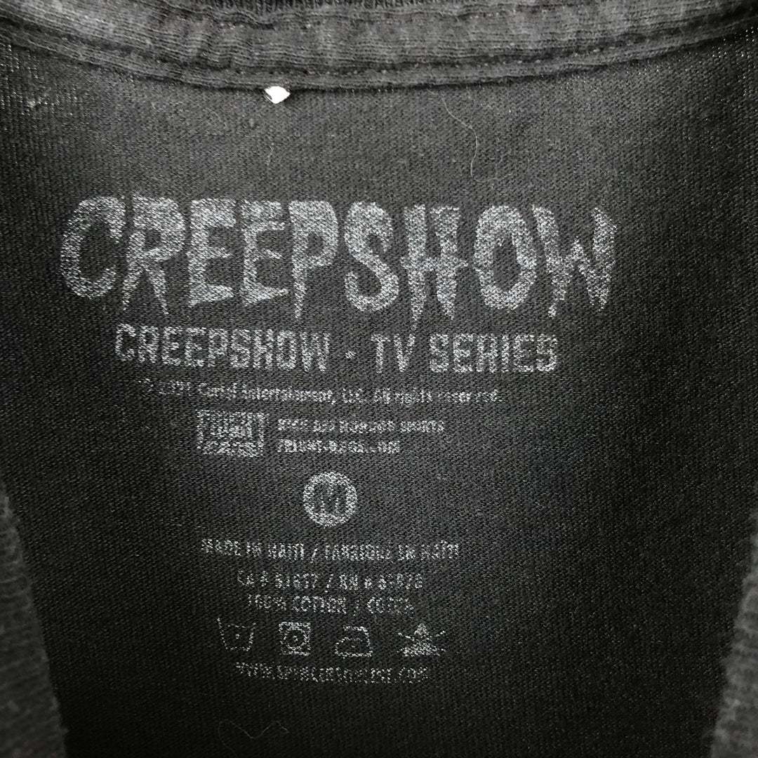 CREEPSHOW movie T-shirt (Men's size M) cotton black type Vintage Second Hand