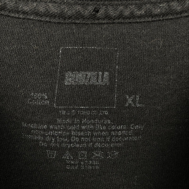 GODZILLA Movie T-Shirt (Men's XL equivalent) cotton black type Vintage Second Hand