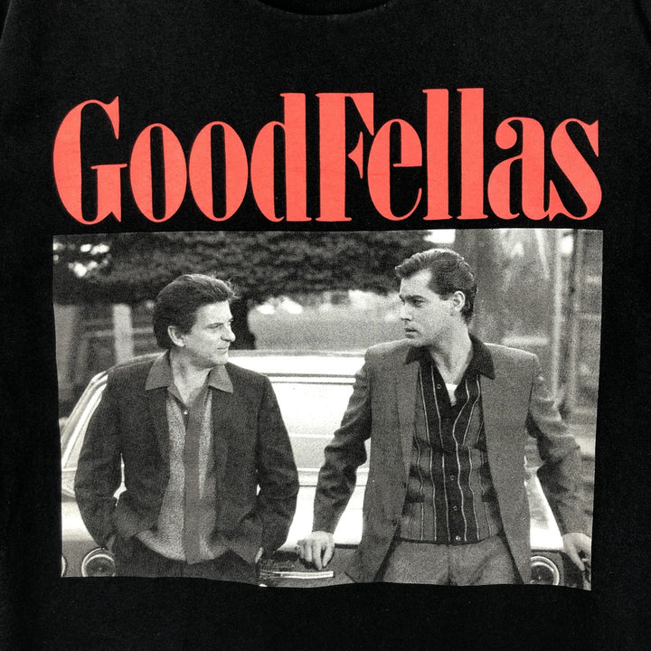 GOOD FELLAS Movie T-shirt (Men's Size S) cotton black type Vintage Second Hand