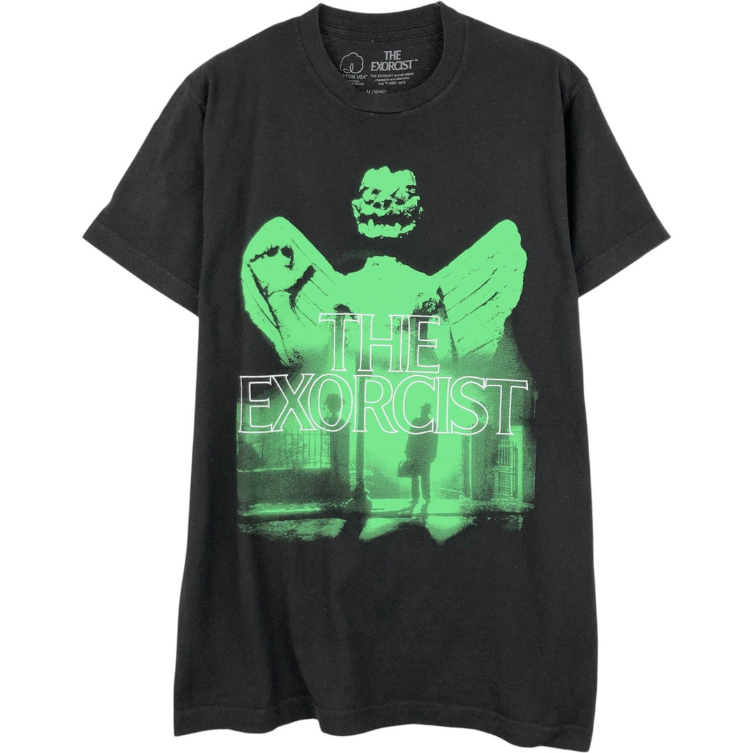 THE EXORCIST Movie T-shirt for men, size M cotton black type Vintage Second Hand