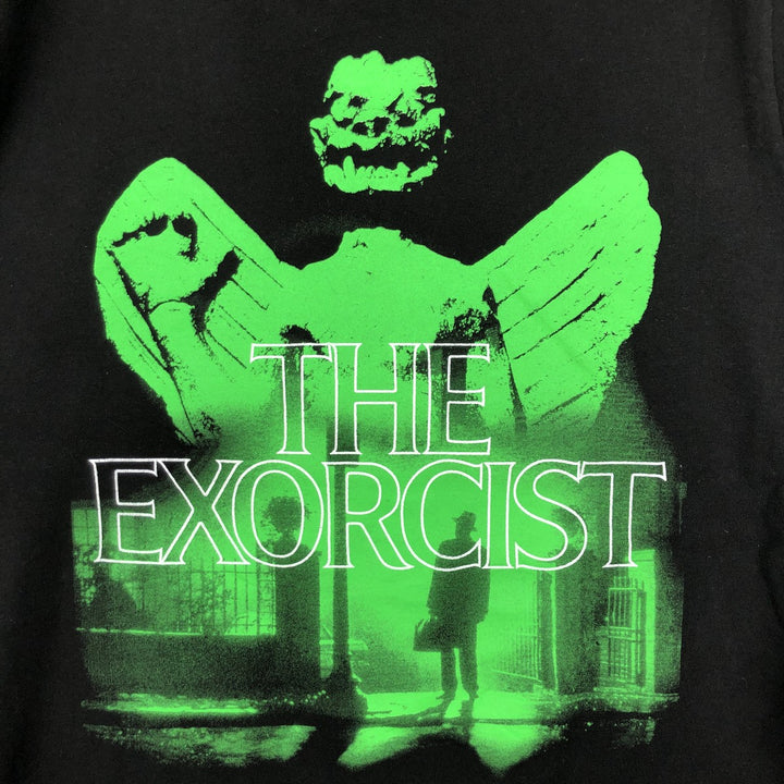 THE EXORCIST Movie T-shirt for men, size M cotton black type Vintage Second Hand