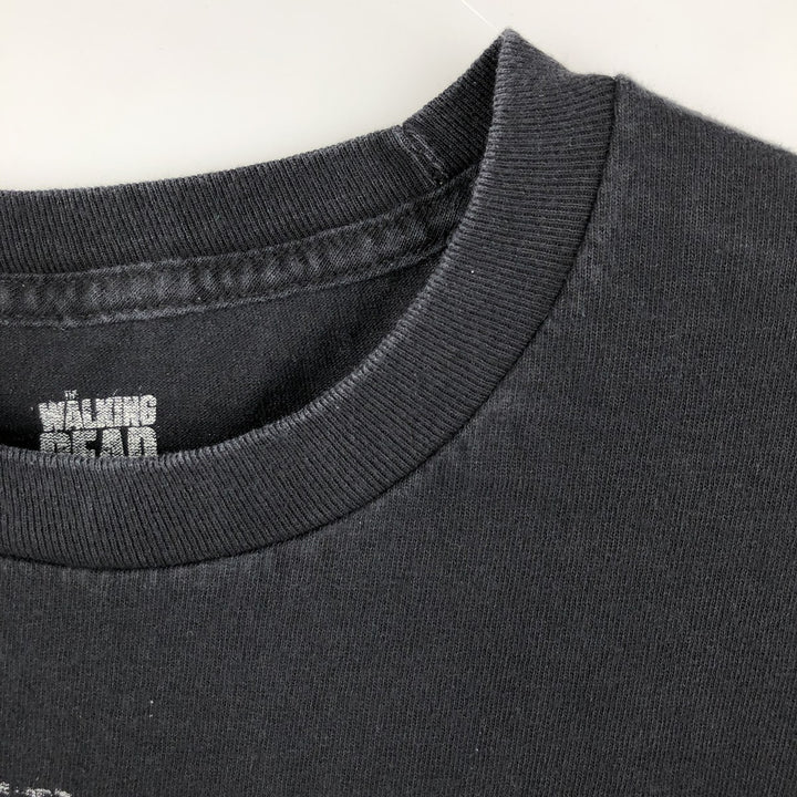 THE WALKING DEAD The Walking Dead Movie T-shirt Men's XL size cotton black type Vintage Second Hand