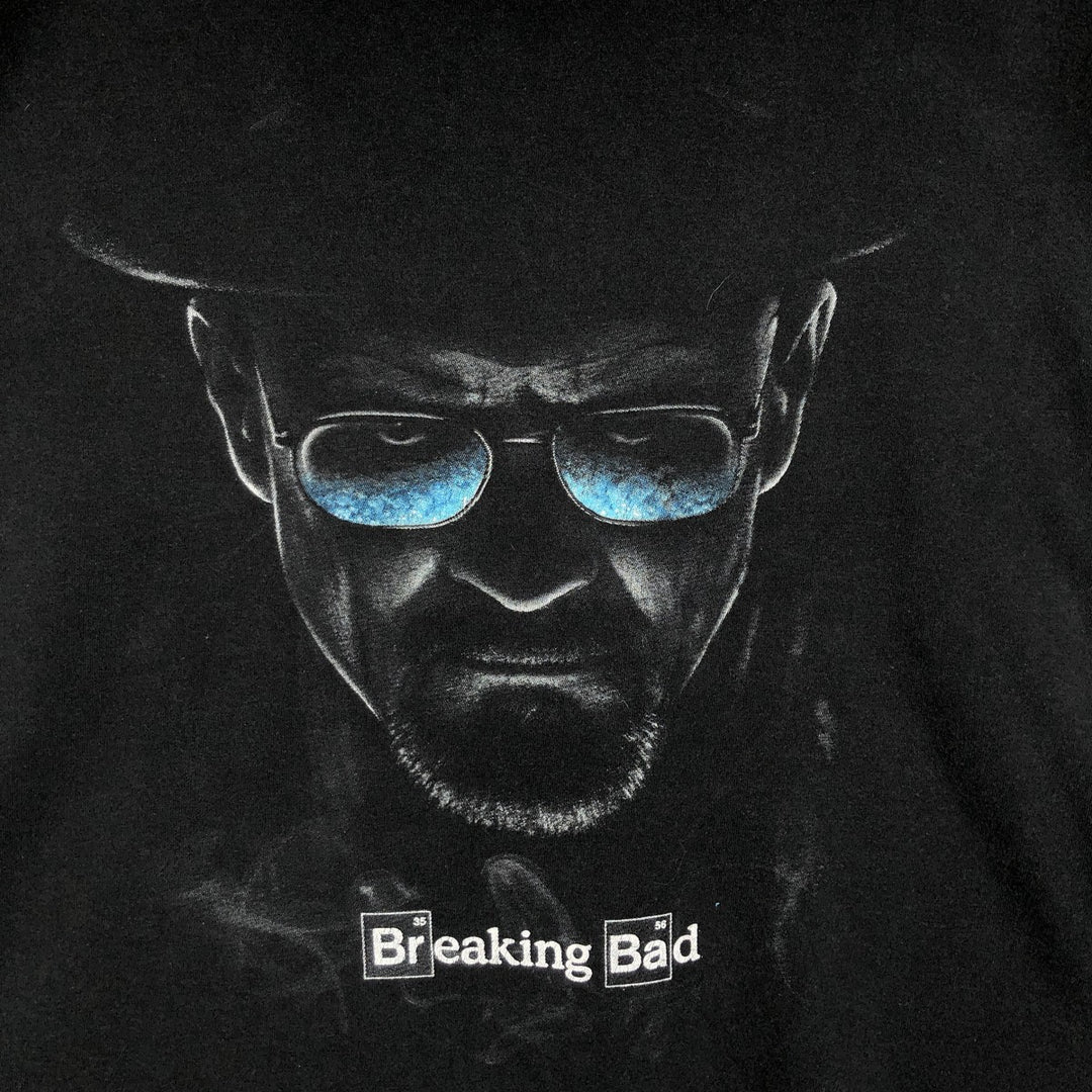 BREAKING BAD movie t-shirt (men's size XL) cotton black type Vintage Second Hand