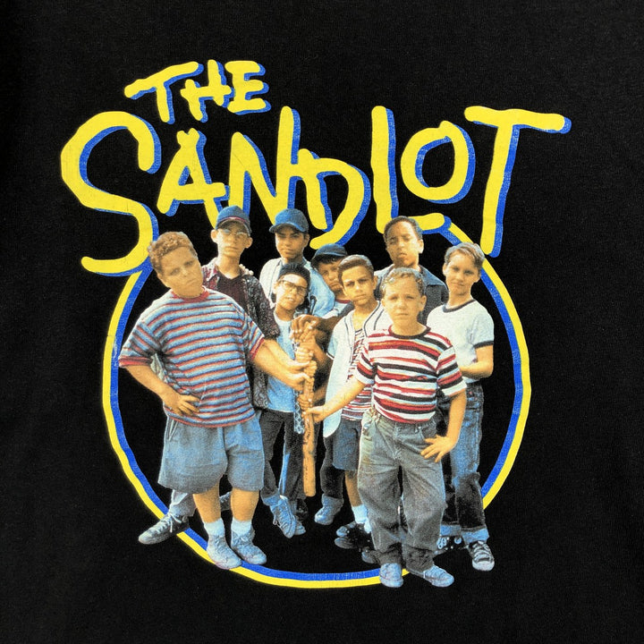 THE SANDLOT Movie T-shirt (Men's size S) cotton black type Vintage Second Hand