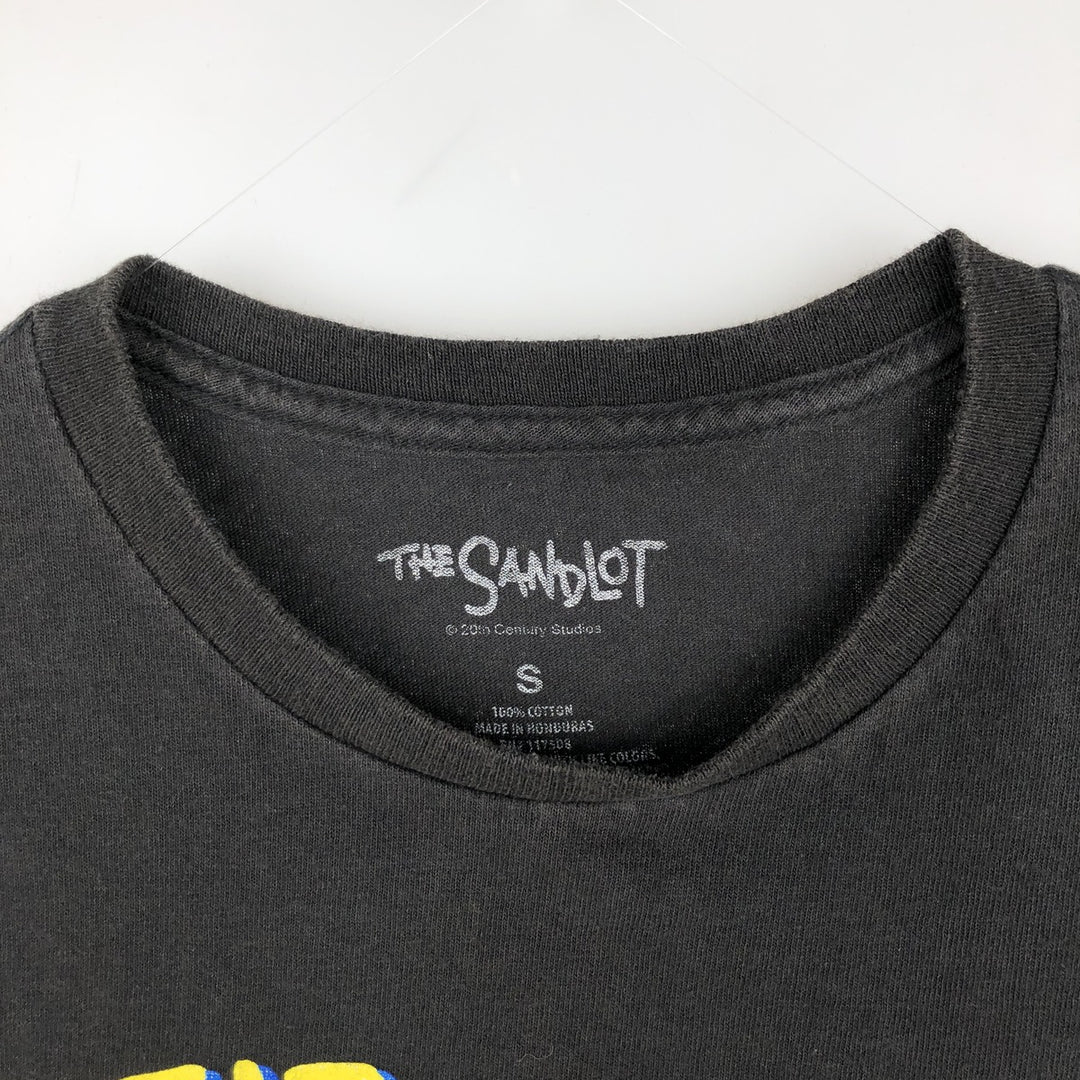THE SANDLOT Movie T-shirt (Men's size S) cotton black type Vintage Second Hand