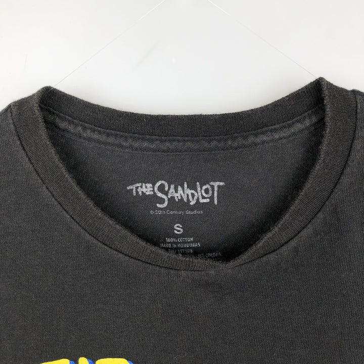 THE SANDLOT Movie T-shirt (Men's size S) cotton black type Vintage Second Hand