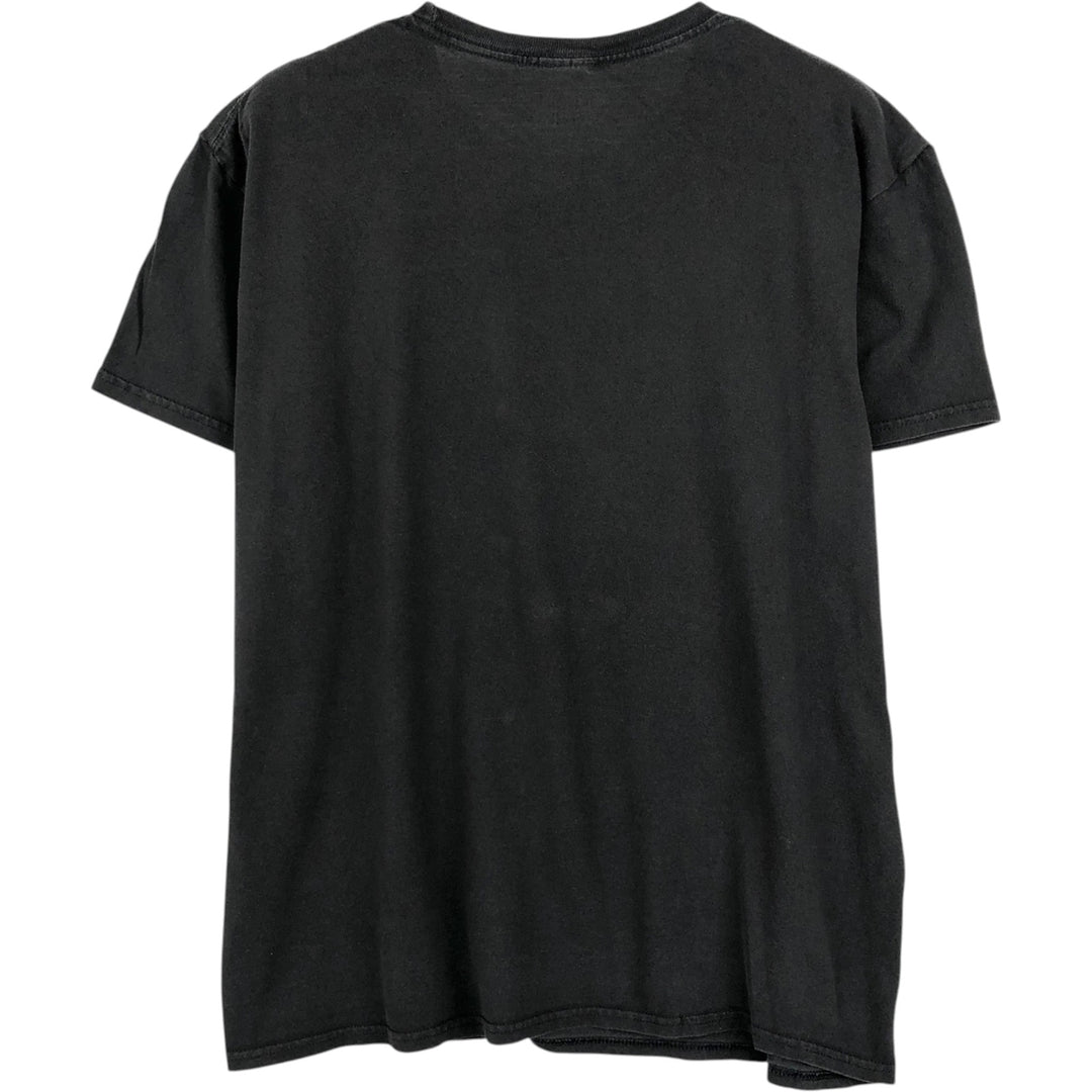 STRANGER THINGS Large Print Movie T-Shirt (Men's Size M) cotton black type Vintage Second Hand