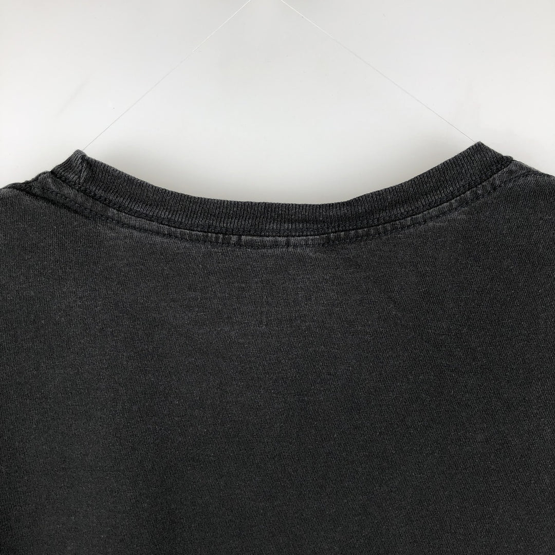 STRANGER THINGS Large Print Movie T-Shirt (Men's Size M) cotton black type Vintage Second Hand