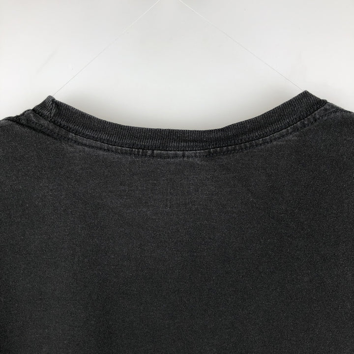 STRANGER THINGS Large Print Movie T-Shirt (Men's Size M) cotton black type Vintage Second Hand