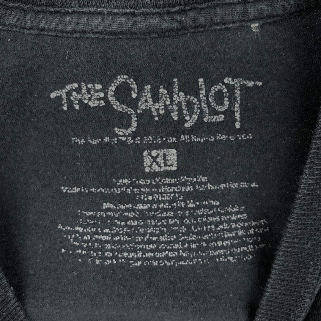 THE SANDLOT Movie T-Shirt (Men's Size XL) unclear black type Vintage Second Hand